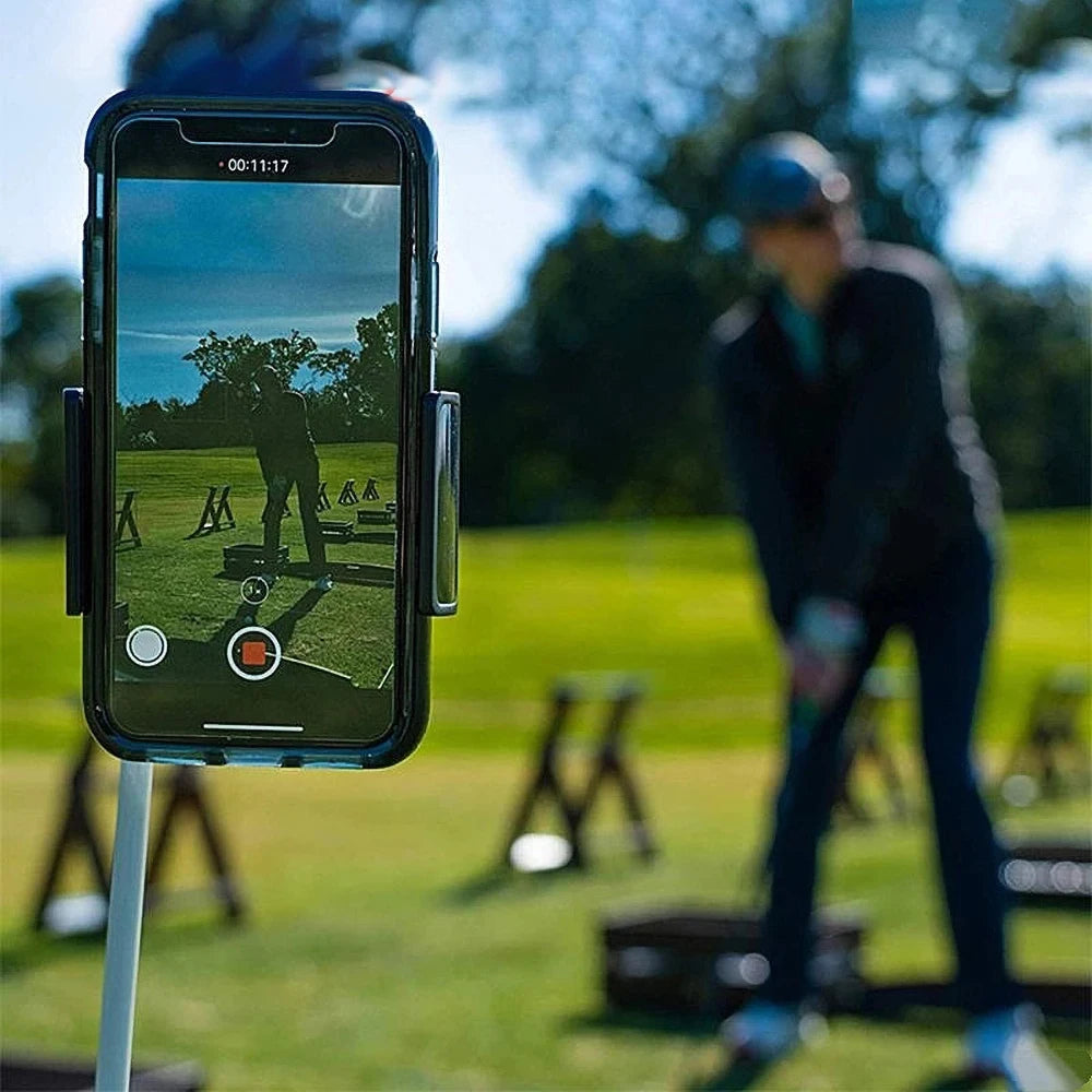 Golf Swing Recorder Holder Cell Phone Clip Holding Trainer Practice Training Aid New Golf Sport Accessories