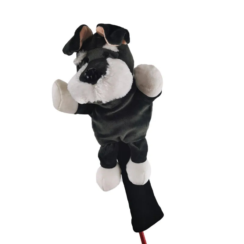 All kinds of animal golf club head covers suitable for fairway woods men's and women's golf club covers mascot novelty cute gift