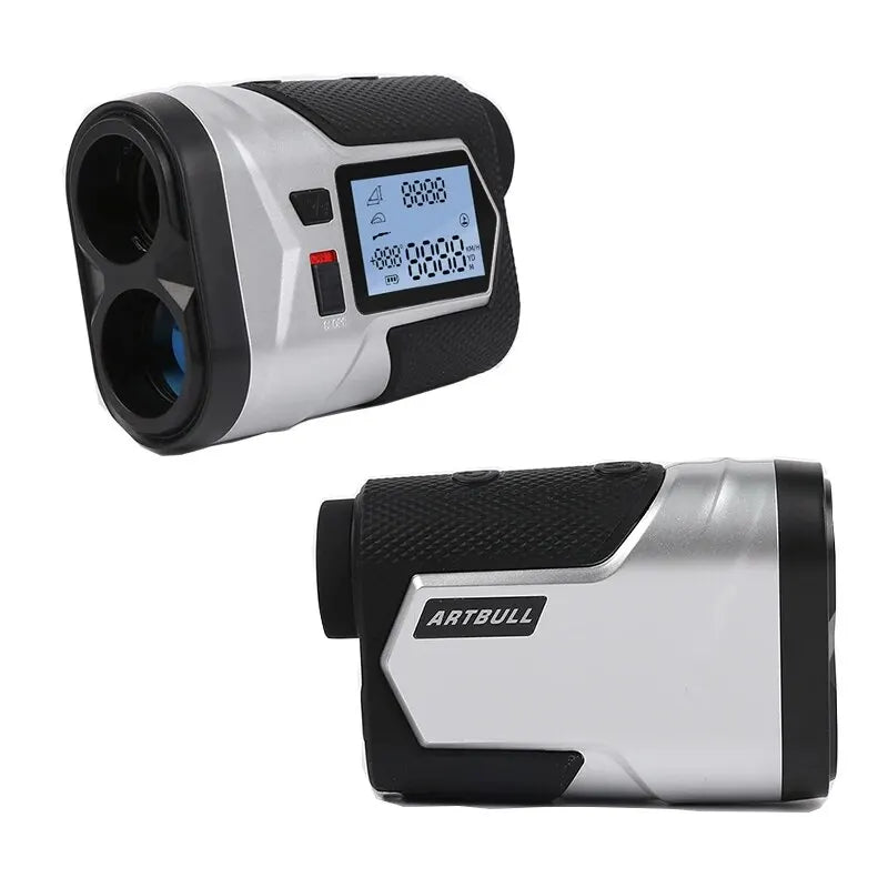 ARTBULL Golf Laser Rangefinder Hunting Rechargeable 1200m 650m Slope Adjusted Flag-Lock Vibration Laser Distance Meter