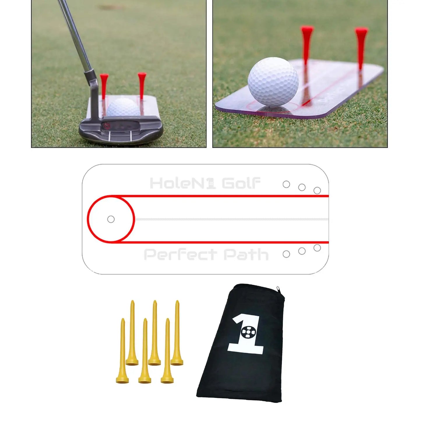 Golf Putting Mirror, Get Instant Feedback And Improve Your Stroke with This