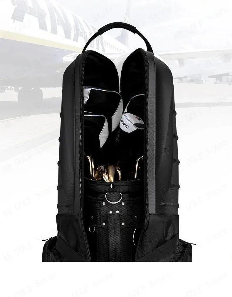 PGM Golf Aviation Bag HKB014 Hard Shell Anti Collision Squeeze Aircraft Consignment Men Women Belt Roller Skating Travel Bags