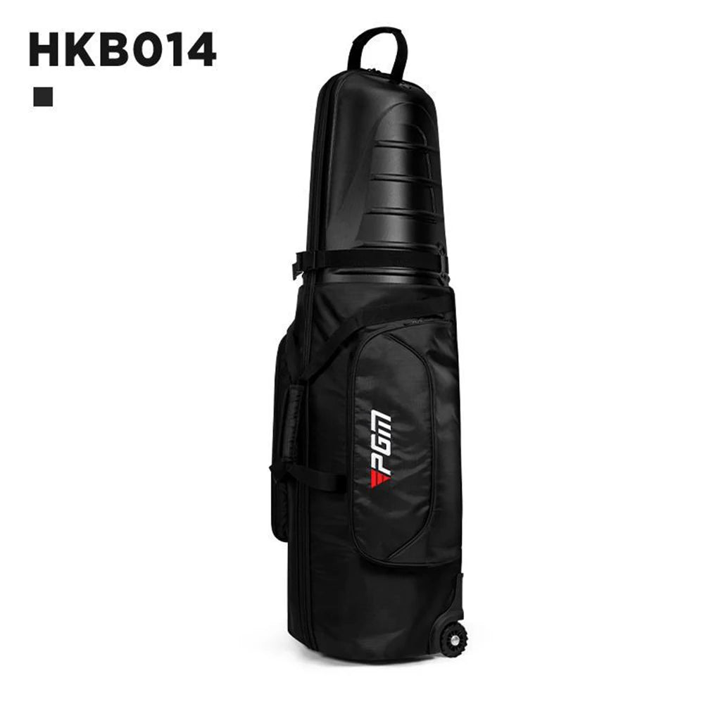 PGM Golf Aviation Bag Outdoor Golf Travel Bags with Roller Skating and Hard Case Top Portable Anti Collision Golf Bags HKB014