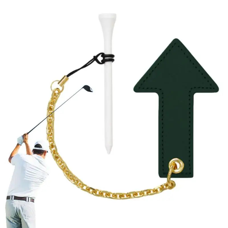 Golf Tees With A Chain Stable Golf Balls Holder Available Stronger Than Golf Wood Tees For Professional Player Golf Lover