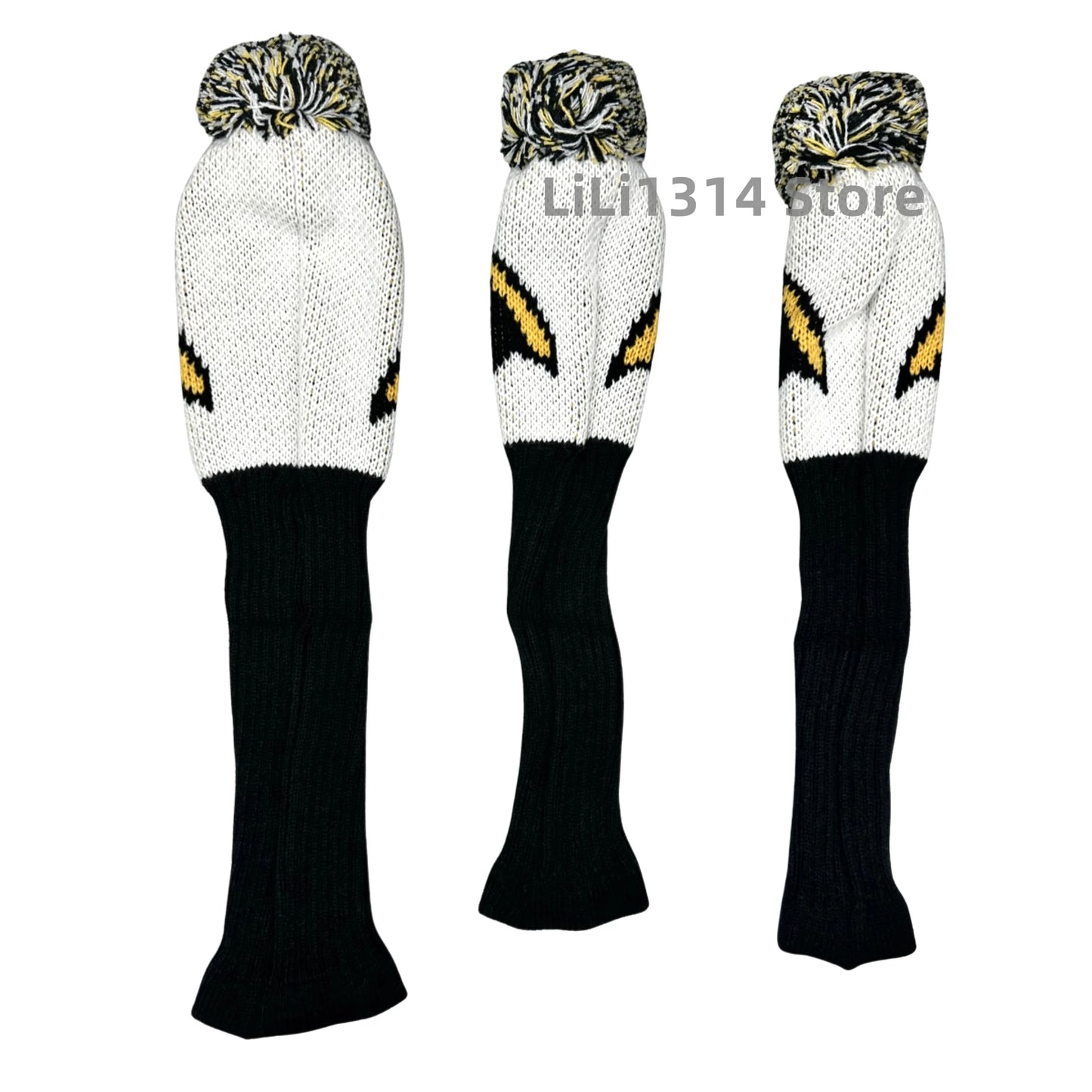 Golf Multiple styles Pattern clubs Head Knitted cover Driver Head Covers Fairway Hybrid Wood Head Covers 135 Wood Knitting Cover