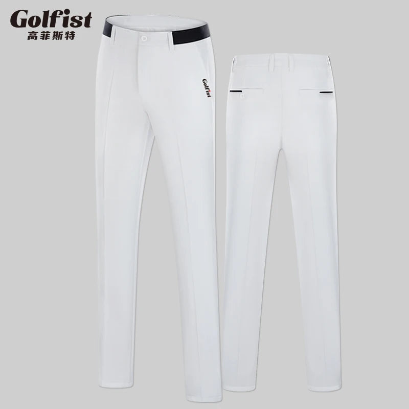 Golfist High Quality Men's Summer Golf Pants Breathable Quick Dry Business Causal Lightweight Trousers