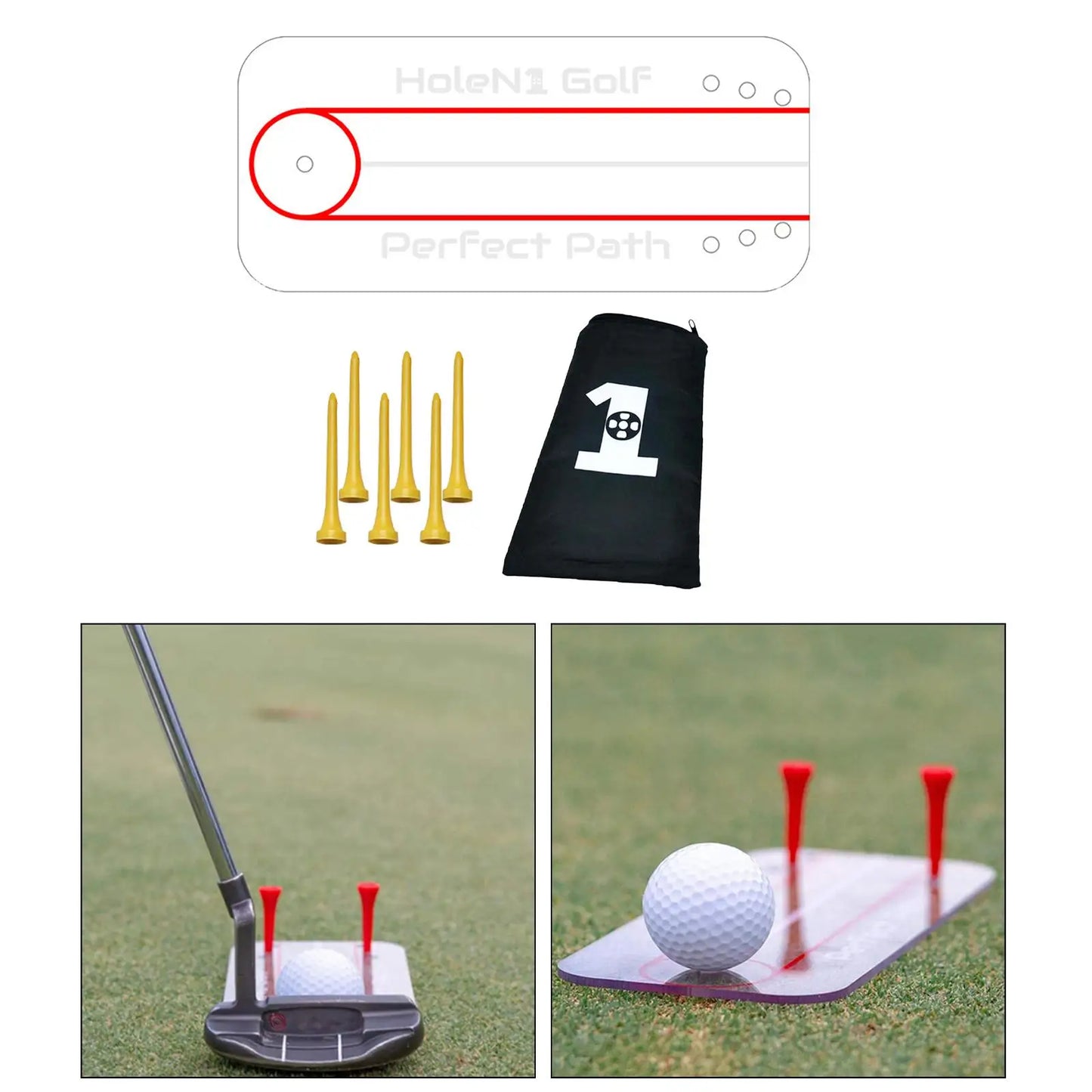 Golf Putting Mirror, Get Instant Feedback And Improve Your Stroke with This