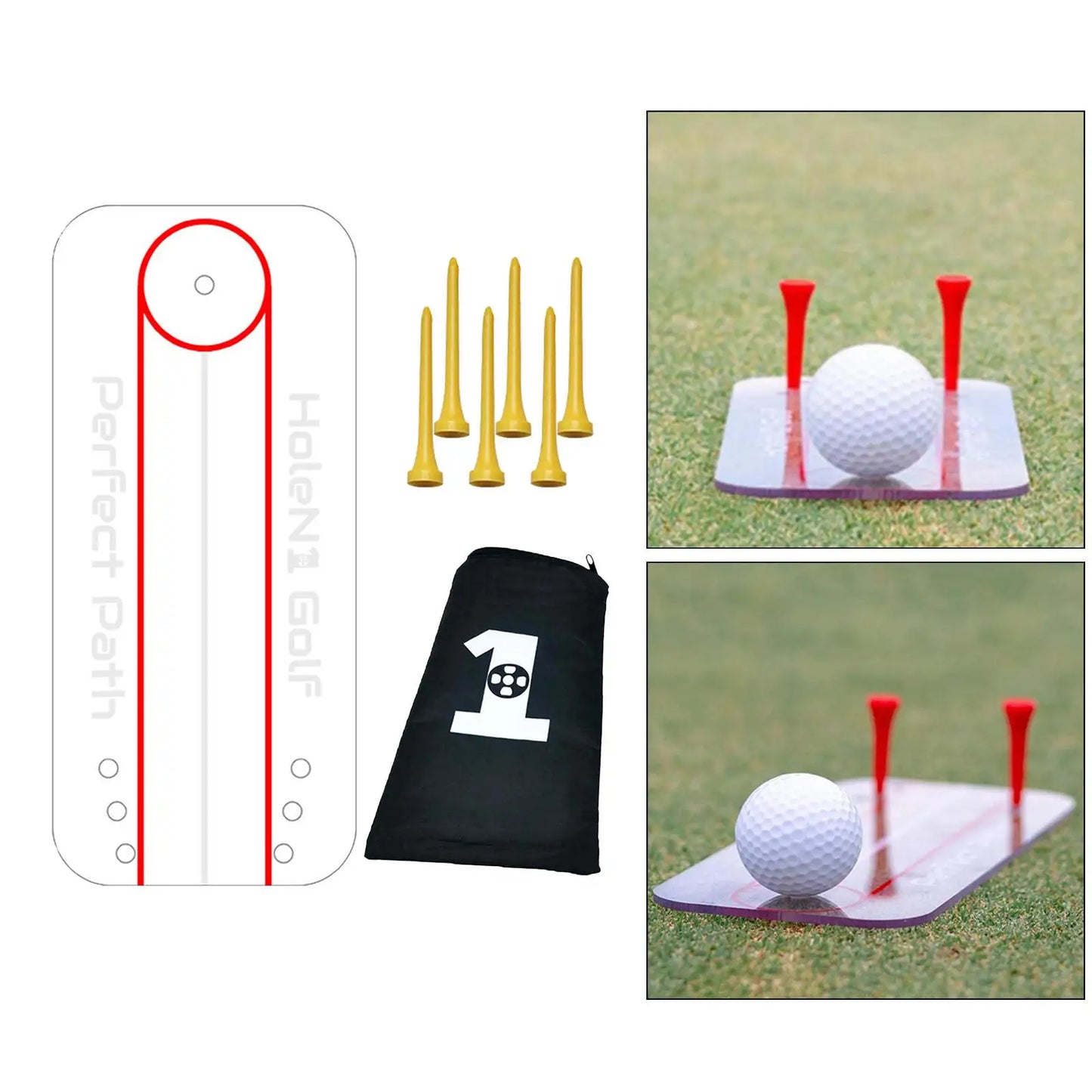 Golf Putting Mirror, Get Instant Feedback And Improve Your Stroke with This